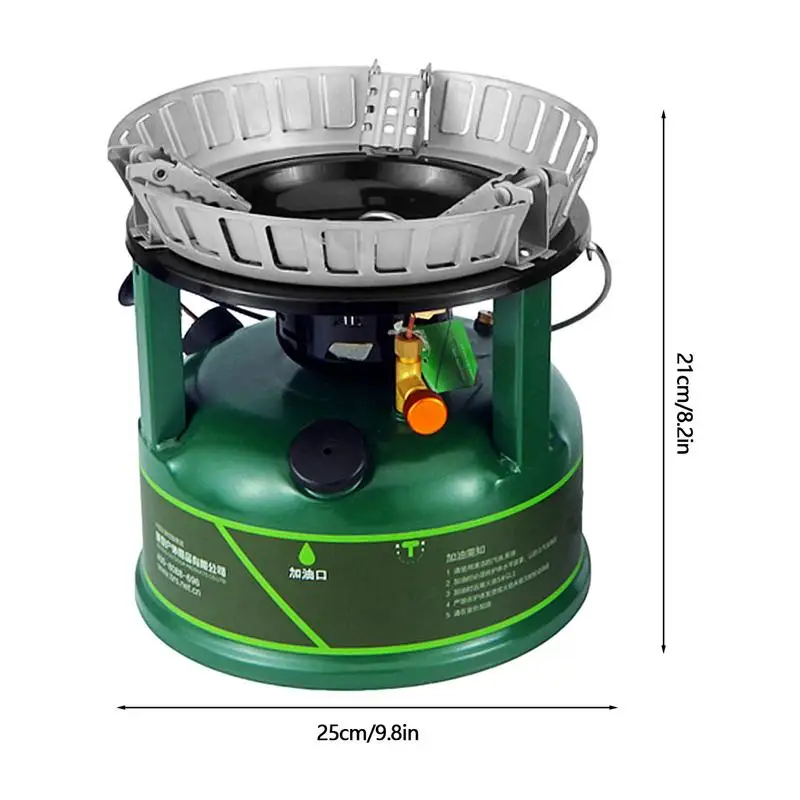 Imagem -06 - Portátil Hercules Oil Stove para Camping Windproof Oil Burner Fogão de Piquenique ao ar Livre 9800w Gasolina Diesel Brs7