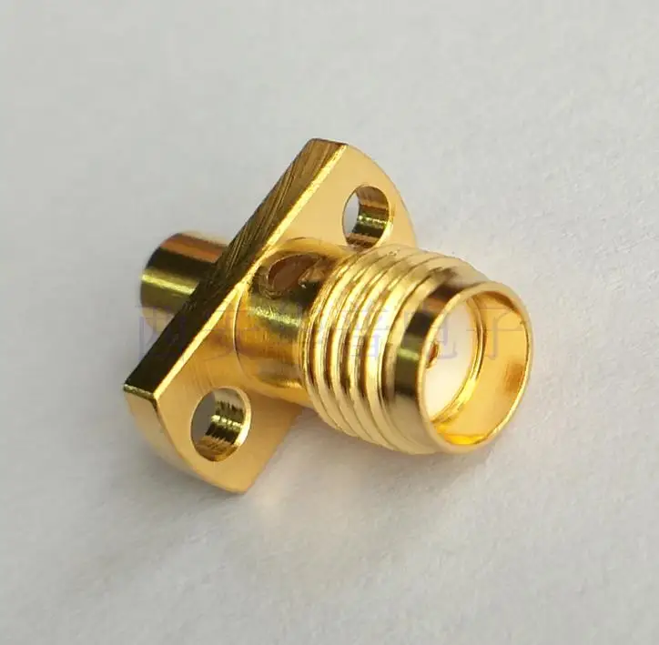 SMA-KFD164XL RF Connector 18G High Frequency Small Flange Female SMA-KFD RF Connector