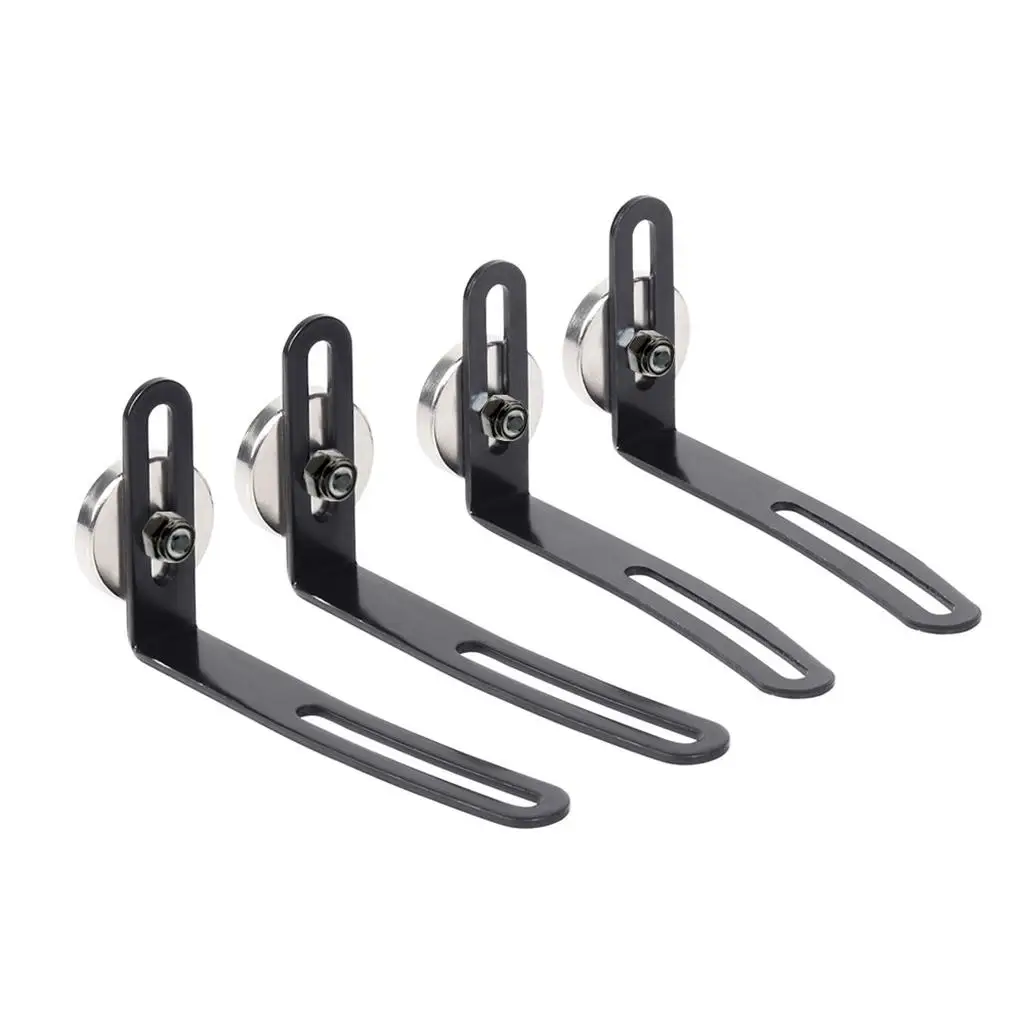 

4 шт. радиоуправляемые модели для хобби, магнит, L-образный кронштейн, крепление для корпуса для осевого SCX10 Accs