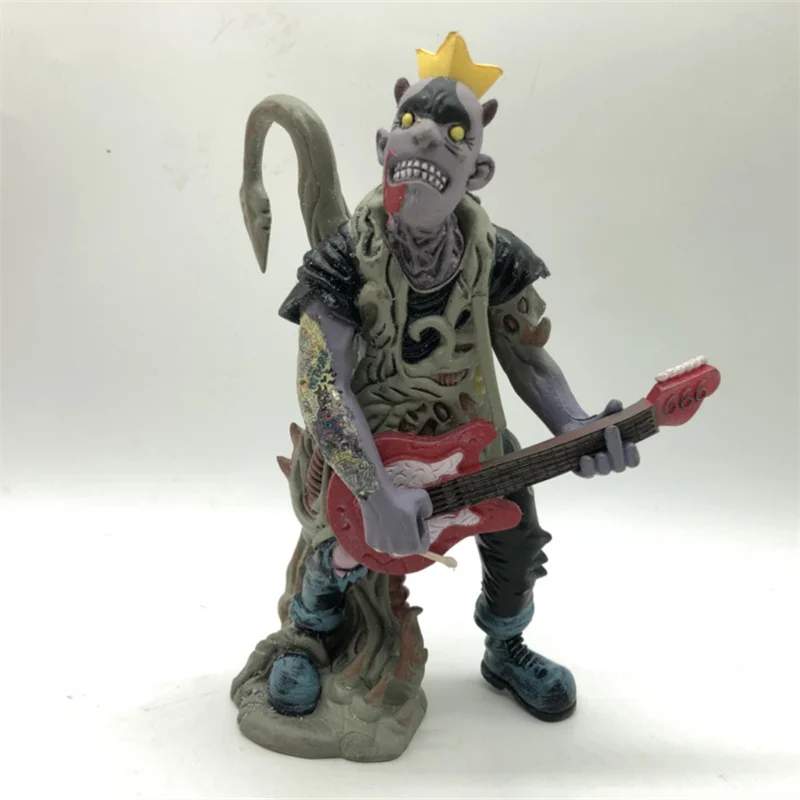 18cm cartoon terror otmapp guitar player action figure doll kids PVC kids collection model toy