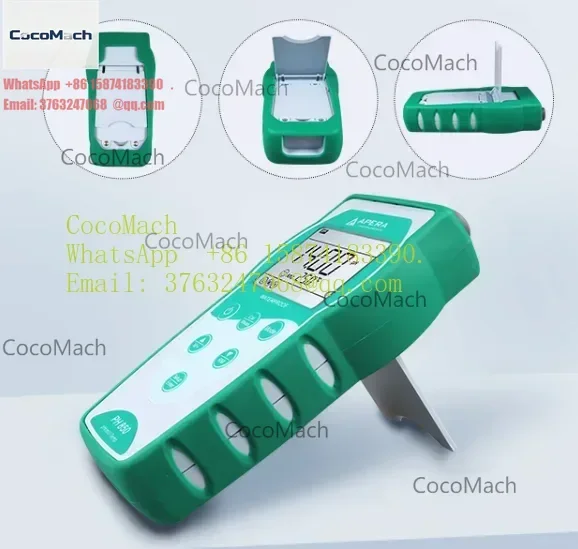 PH850 Portable pH Meter Kit LabSen 853-S pH Temp Electrode For Cream