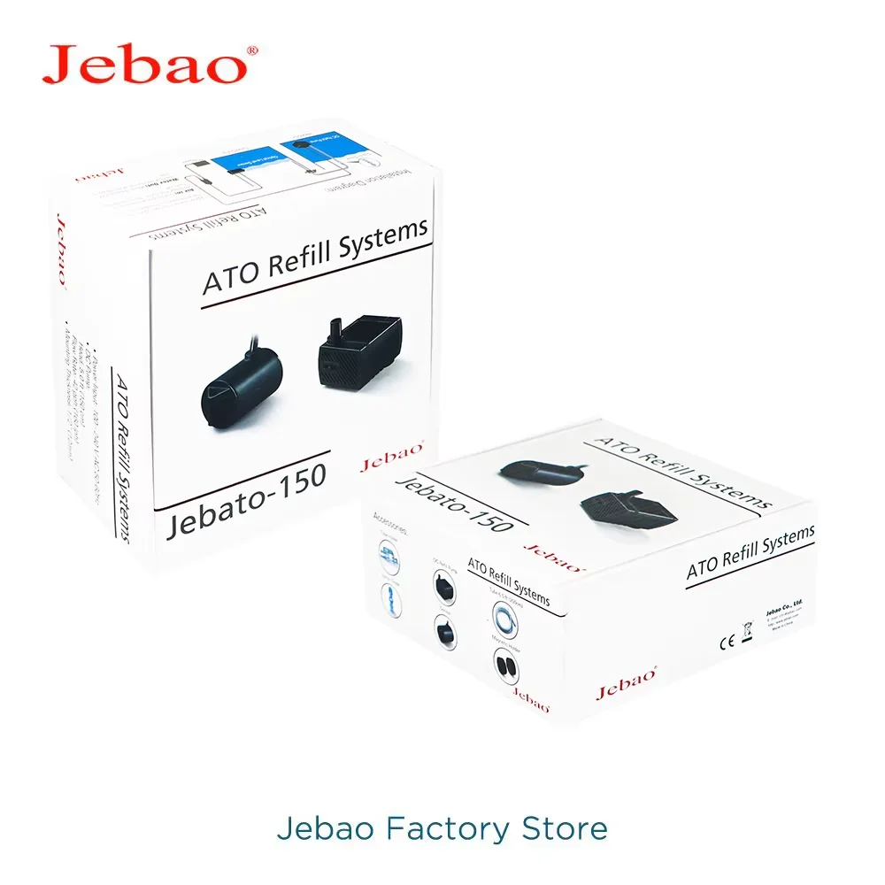 

Автоматический контроллер уровня воды Jebao Smart ATO Refill System Jebato-150 для аквариума, система пополнения воды 100-240В с широким диапазоном напряжения