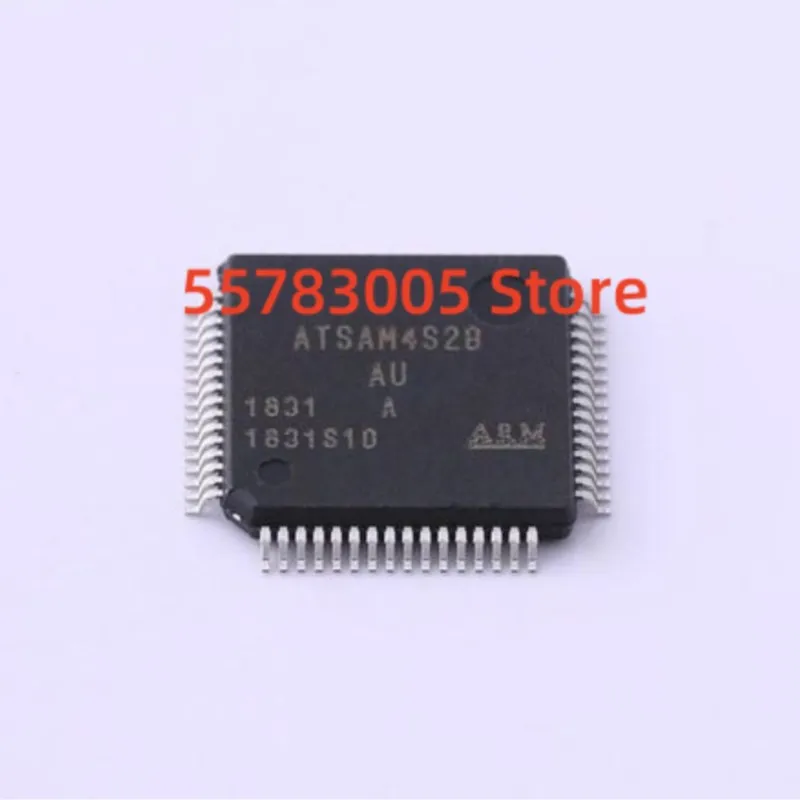 5PCS New ATSAM4S2BA-AU  ATSAM4S2BA  QFP64 Controller chip IC