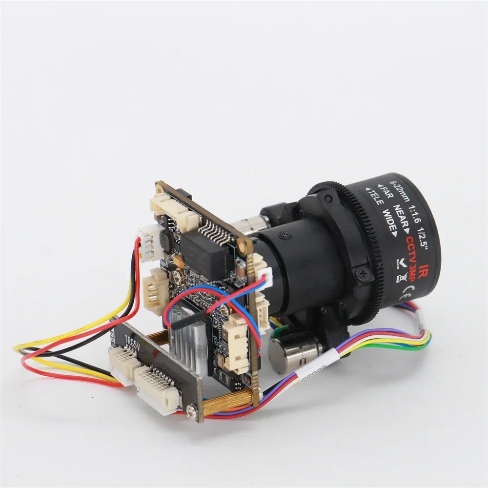 

In stock 5MP IMX335 H.265 Starlight IP Camera Module 6-22mm Motorized Zoom Lens Equipped With 7205V300 Chip PCB Camera SIP-K335G