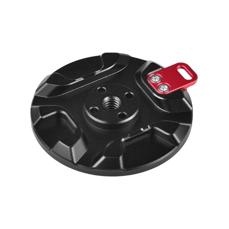 

E65C Aluminum Phone Holder Base 1/4 Interfaces Phone Mount Base Upgrades for Vloggings And Live Streaming On Tripods