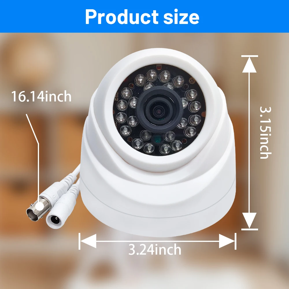 WESECUU cheapest prices cctv security system ahd camera kit 8 channel cctv system AHD security camera analog camera