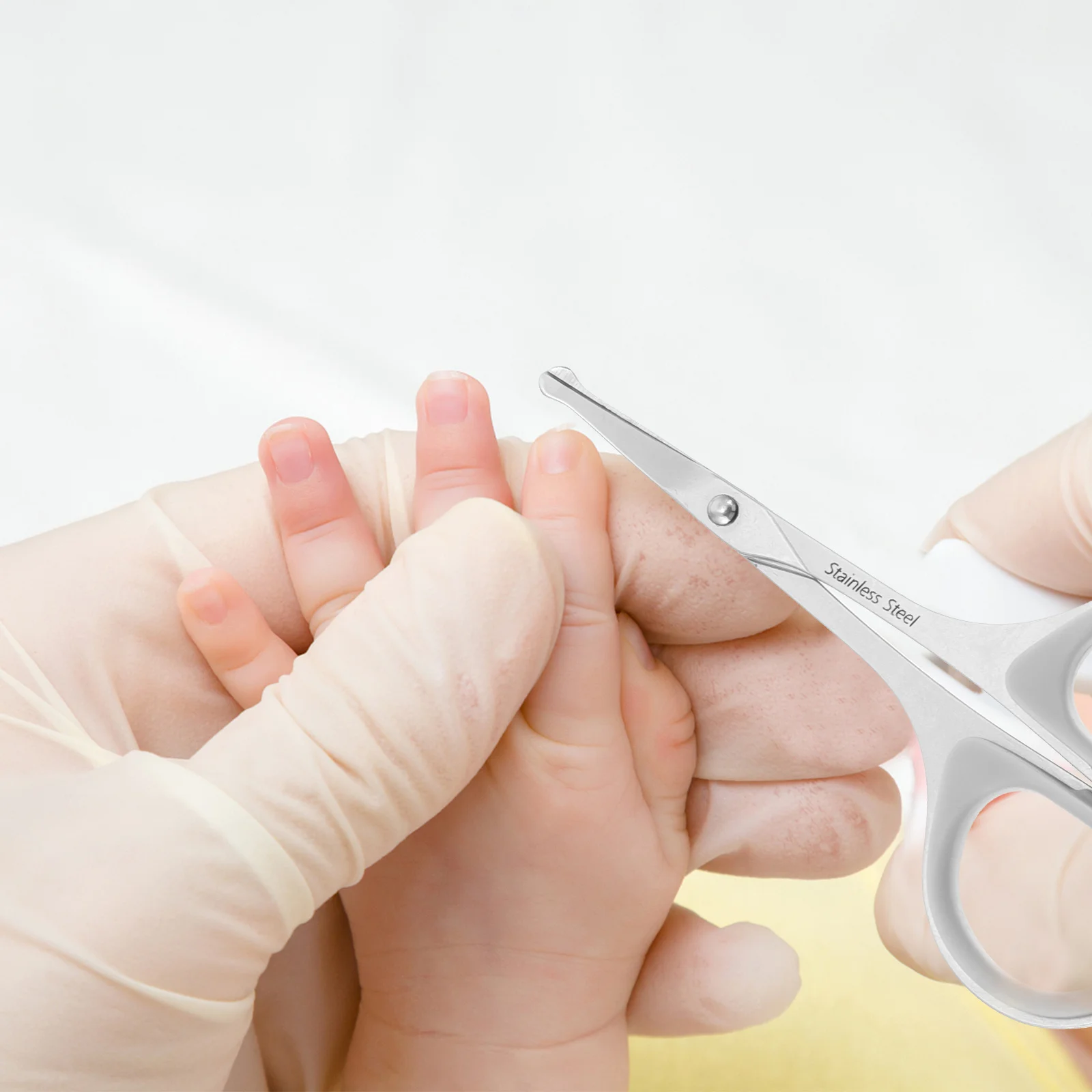 

3Pcs Beauty Scissors High Quality Brow Trimmer for Eyelash Mustache Beard Facial Hair Precision Grooming Grooming Scissors