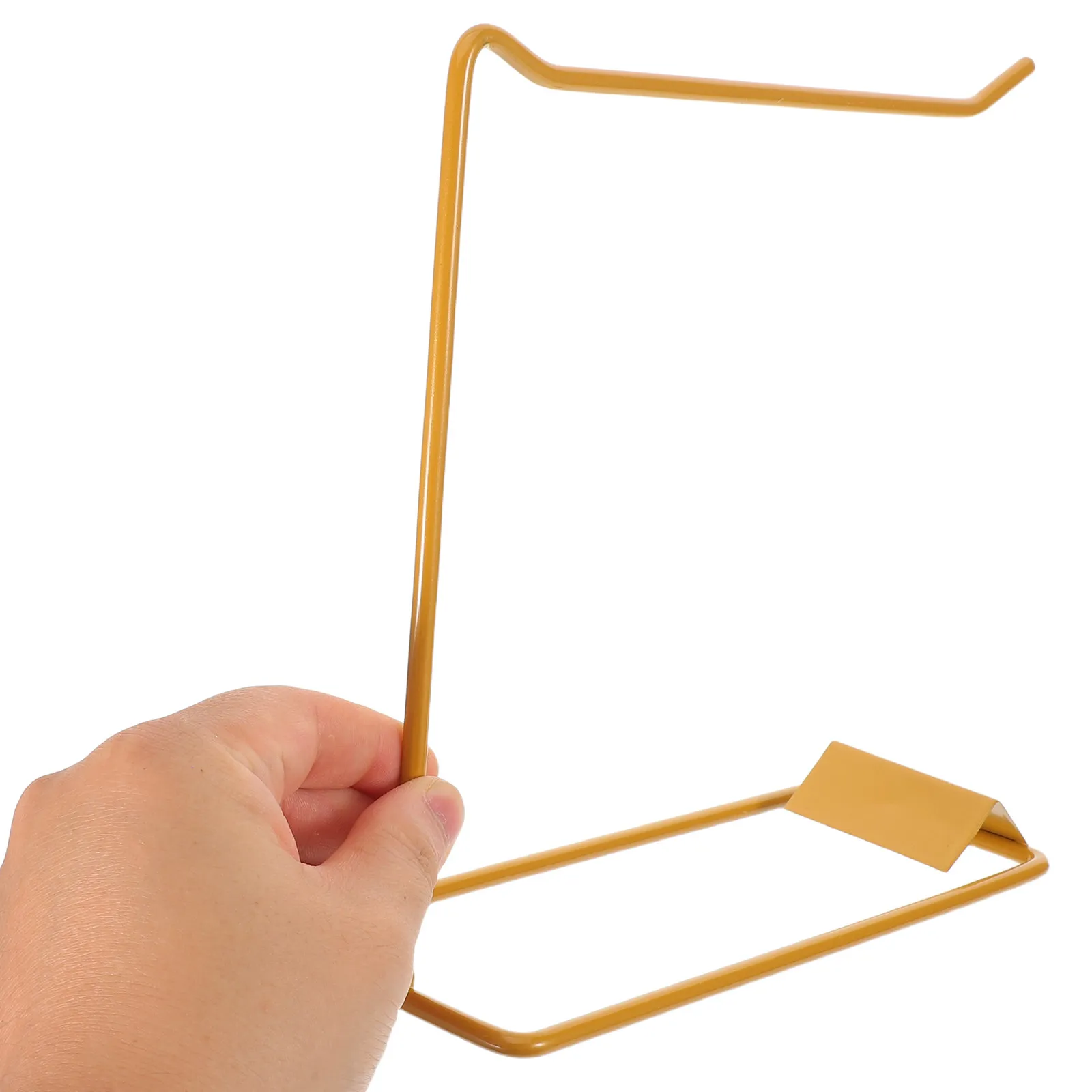 3Pcs Nail Polish Sample Display Stand Gold Iron Nail Color Chart Holder for Salon Gel Manicure False Nails Display Shelf