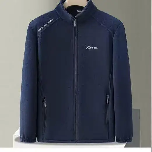 سترة رجالية من الصوف بياقة عالية للدفء في الشتاء، ملابس خارجية سميكة من القطن للارتداء اليومي، ماركة بروميس للرجال، جديد خريف...