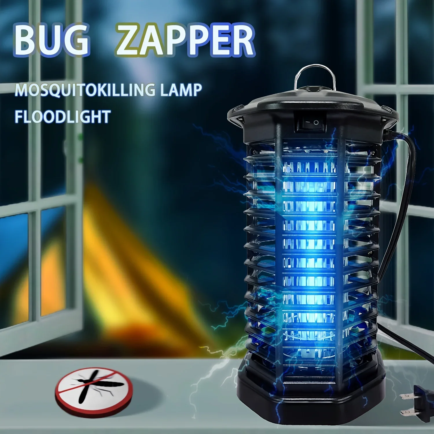 Bug Zapper 11W  Electric Mosquito 110V Zapper Fly Killer for Indoor  Insect Fly Trap Indoor Mosquito Killer for Home Garden  Pat