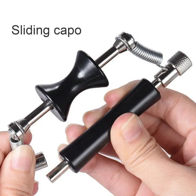 XXFC Guitar Capo Sliding Guitar Roll Roll Capo لضبط نغمة الشعبية الكلاسيكية الصوتية الغيتار القيثارة البانجو #5