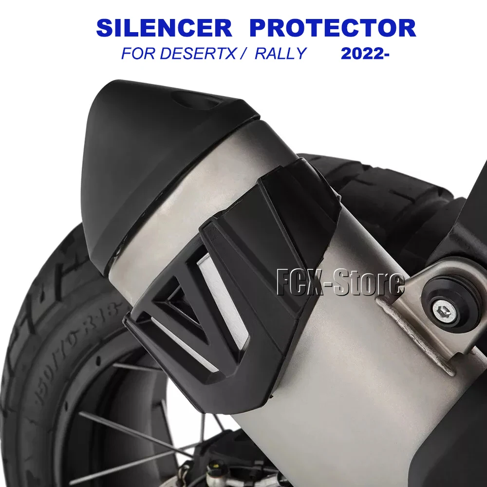 For Ducati Desert X DesertX DESERT X Rally Motorcycle Exhaust Muffler Pipe Protector Heat Shield Guard Anti-scalding Cover