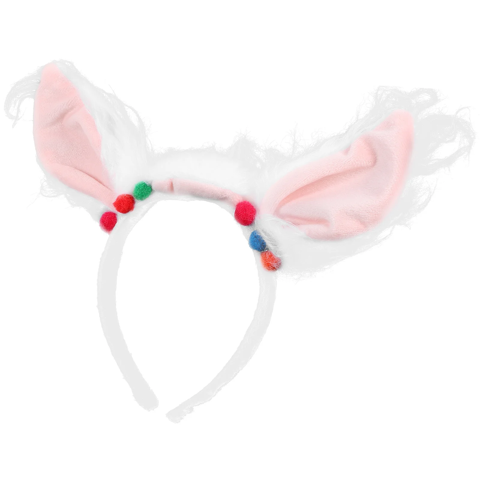

Alpaca Ears Headband Animal Cosplay Cute Lightweight Comfortable Alpaca Costume Accessories Halloween Women Adult