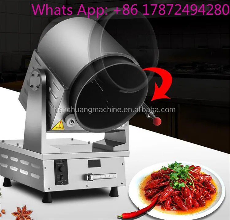 

Fully Automatic Commercial Cooking Machine, Canteen Fried Rice and Fried Noodle Making Machine