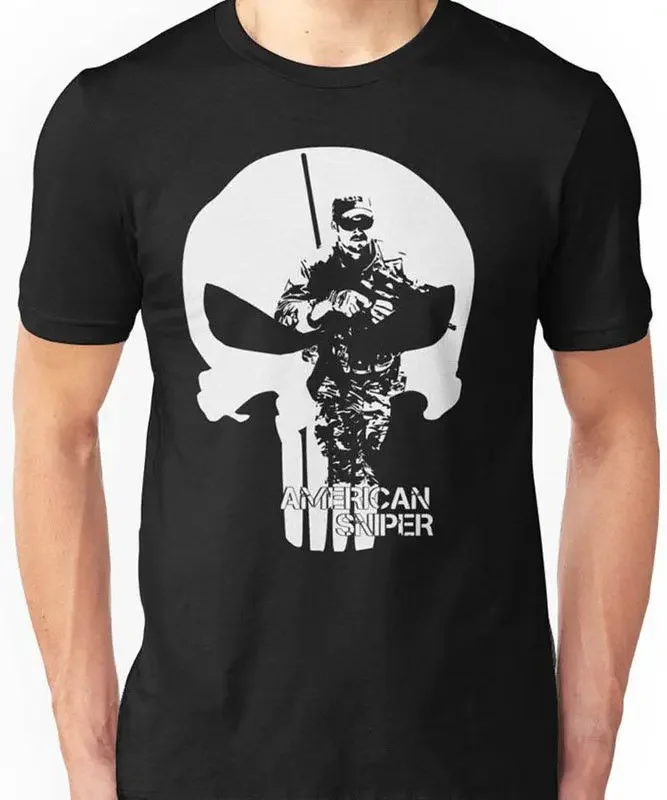 Summer Fashion Hot Sale Men O-Neck T Shirt  The devil of ramadi Chris Kyle American Sniper T-SHIRT S-6Xl NEW TEE
