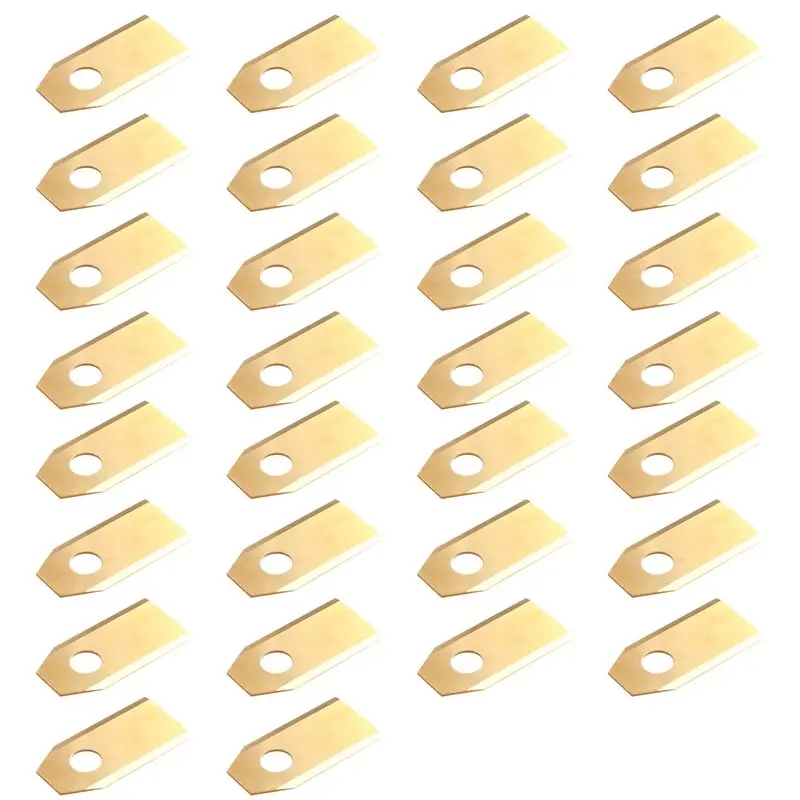 Replacement Blades 30PCS For ECOVACS Goat O500, O800 O1200, G1-800, G1-2000, G1 Robotic Lawn Mower Including Screws-A74P