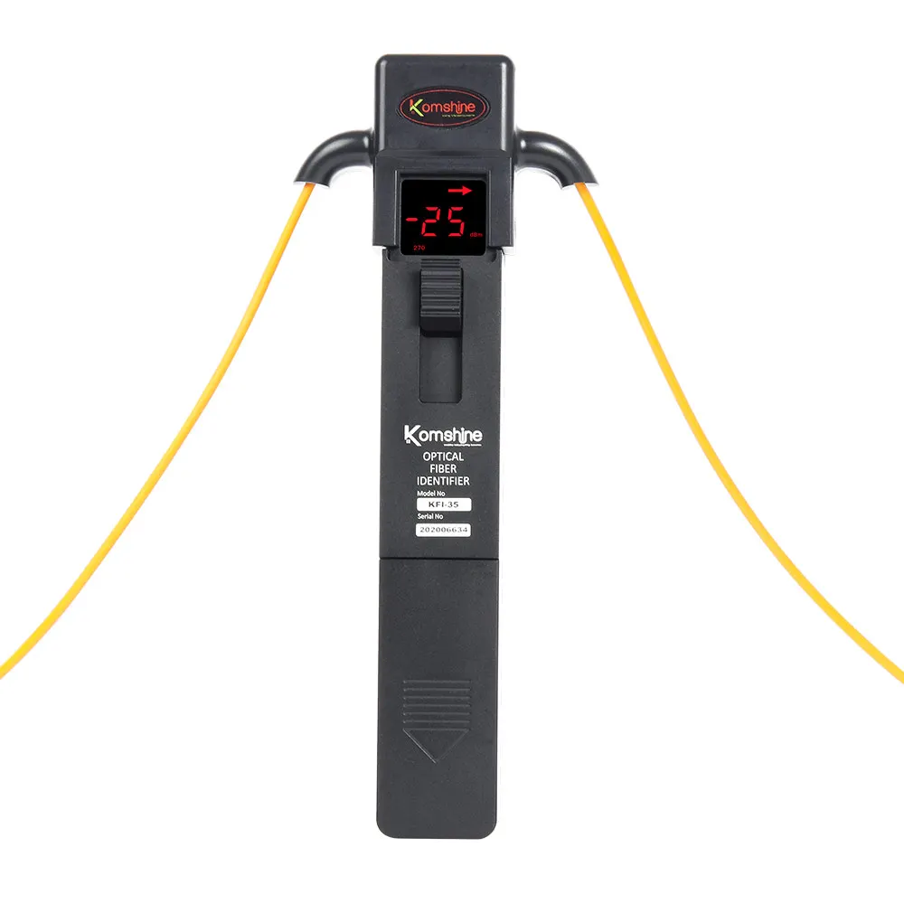 KomShine KFI-40 KFI-35 Optical Fiber Identifier With ONE KEY operation equal to NOYES OFI400C 1KHz 2KHz 1310nm 1550nm