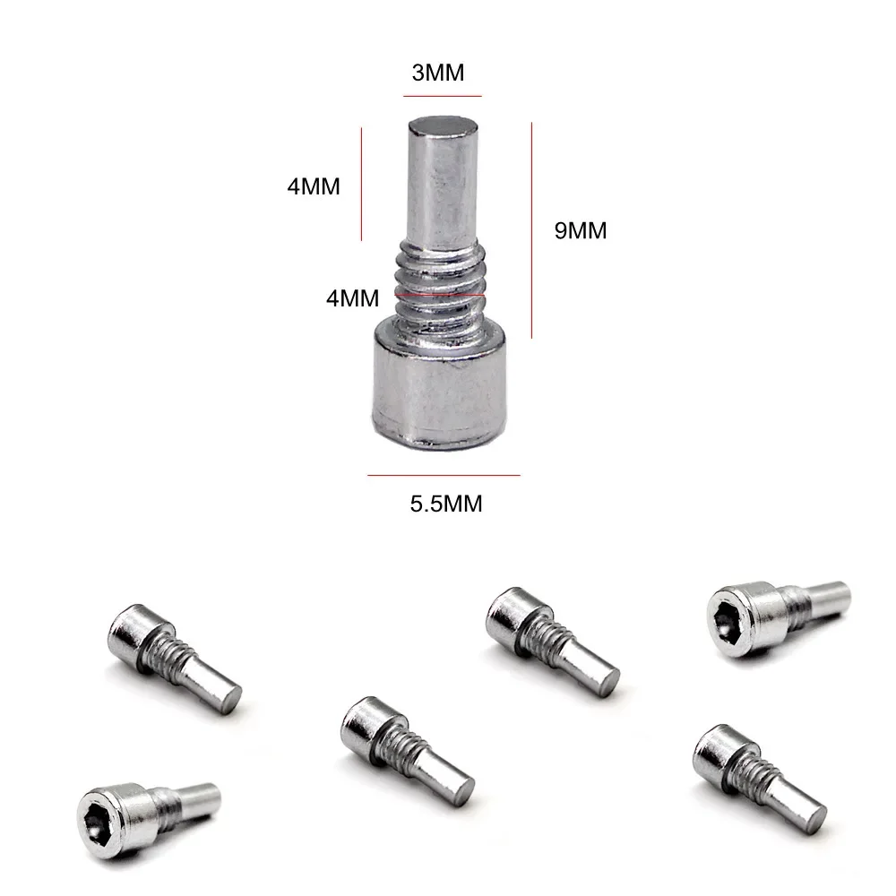 36pcs/lot M4 Bicycle Pedal Anti-Skid Bolt For MTB Mountain Bike Pedals Screwpin Fixed Stud Screw Pin