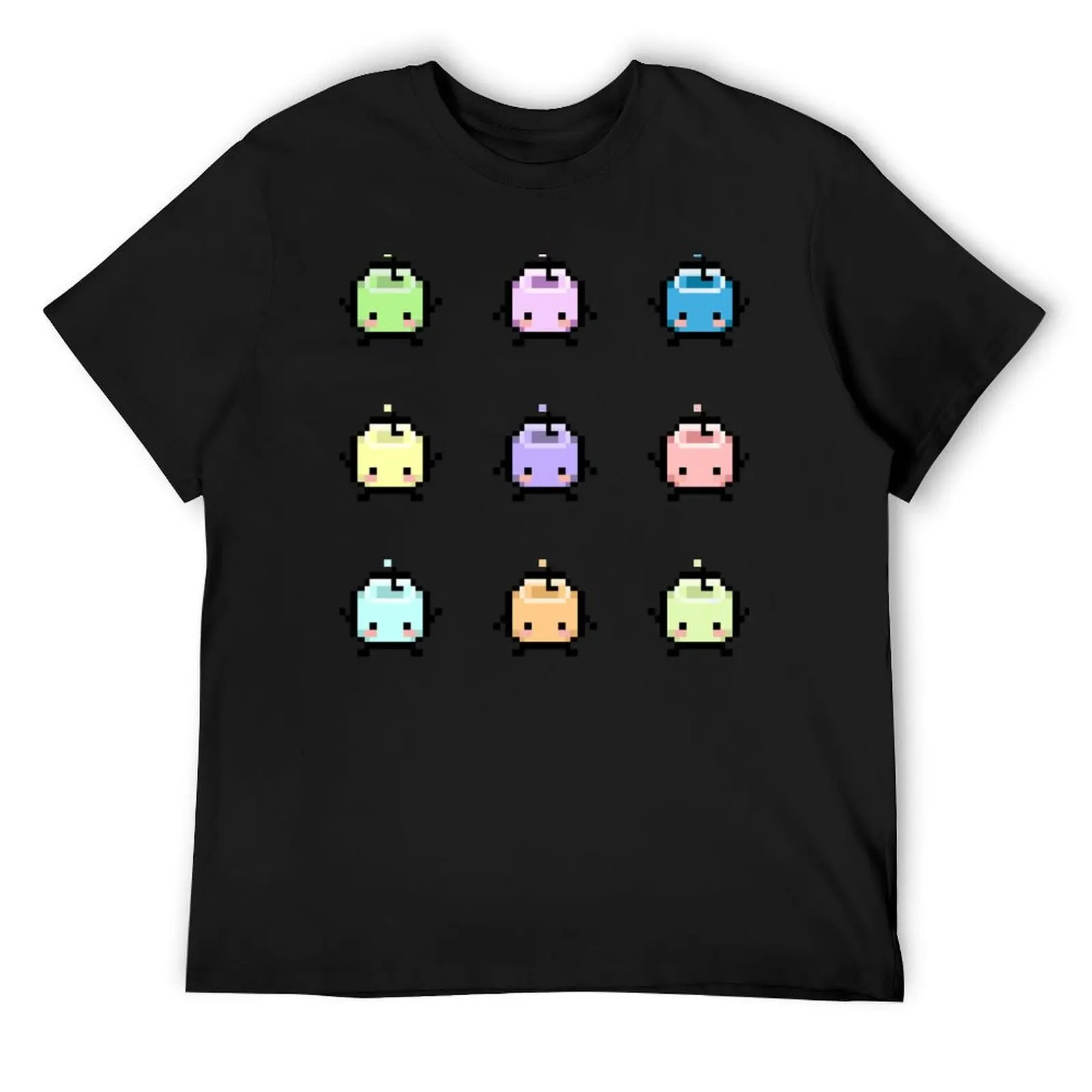 

Stardew Valley Pastel Junimos T-Shirt topping anime clothes plus size clothes t shirts men
