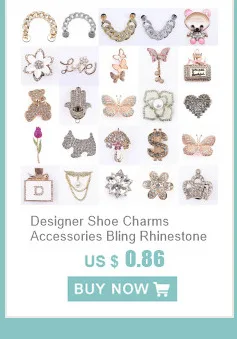 Cute Shoe Charms PVC Shoe Decorations Accessories for Clogs Sandals Wristband DIY