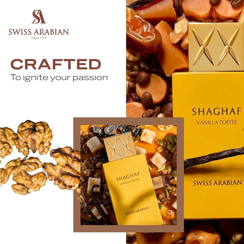 Productos de lujo Oud del perfume de Shaghaf árabe suizo de Dubai de larga duración