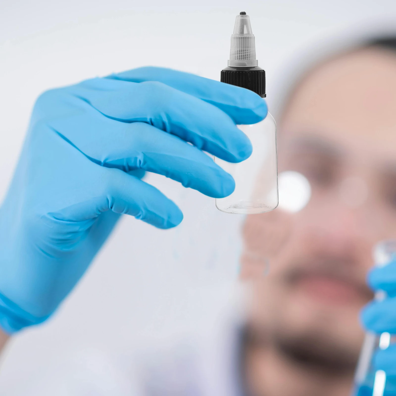 

10pcs Empty Plastic Sample Bottles 25Ml Clear Leakproof Mini Squeeze Containers Portable Oil Dispenser For Hair