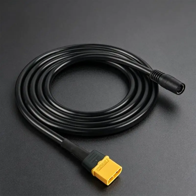 652F XT60 To DC7909 Female Power Cable 14AWG Copper Wire For Solar Generator Portable Power Station With 3 Length Option