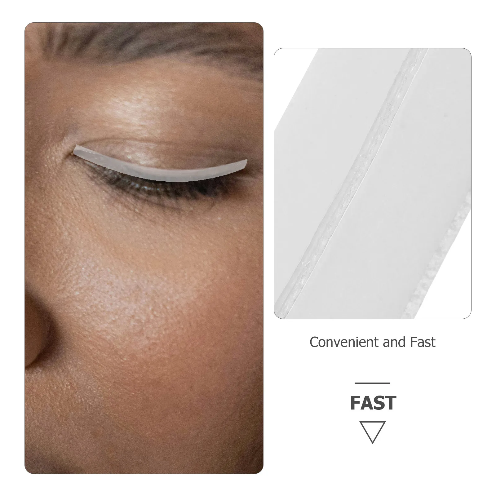 40 pièces ruban sensible pour Extensions de cils bandes adhésives pour faux cils