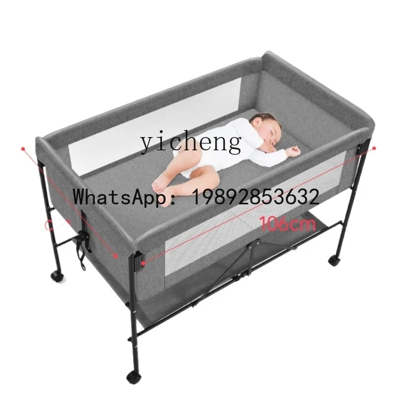 AG portátil multifuncional dobrável berço recém-nascido cesta de dormir cama portátil cama de emenda