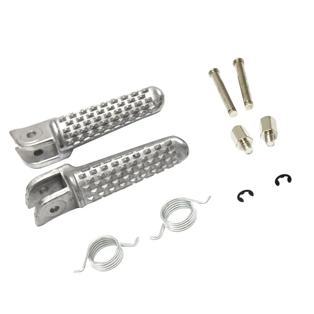 Motorcycle Floorboards Iron Foot Peg Mount Replacement Short Angled for Honda CBR 600RR 2007-2014