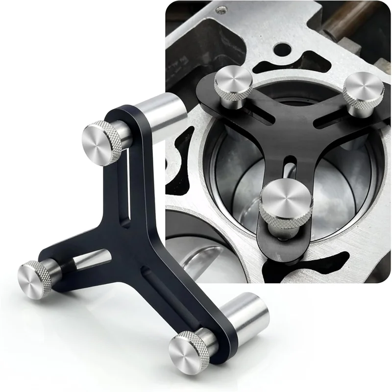 Picture 3: Universal Piston Ring Squaring Tool With Blades Feeler Gauge Gap Measurement Function For End Gaps 2-5-Inch Bores