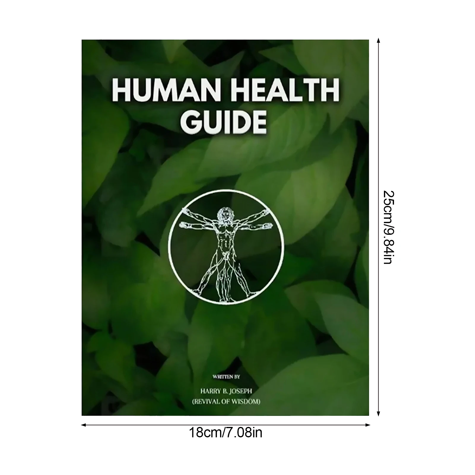 คู่มือสุขภาพมนุษย์โดยแฮร์รี่ บี โจเซฟหนังสือช่วยเหลือตนเองเพื่อสุขภาพและการพัฒนาตนเองพร้อมข้อมูลสร้างแรงบันดาลใจ
