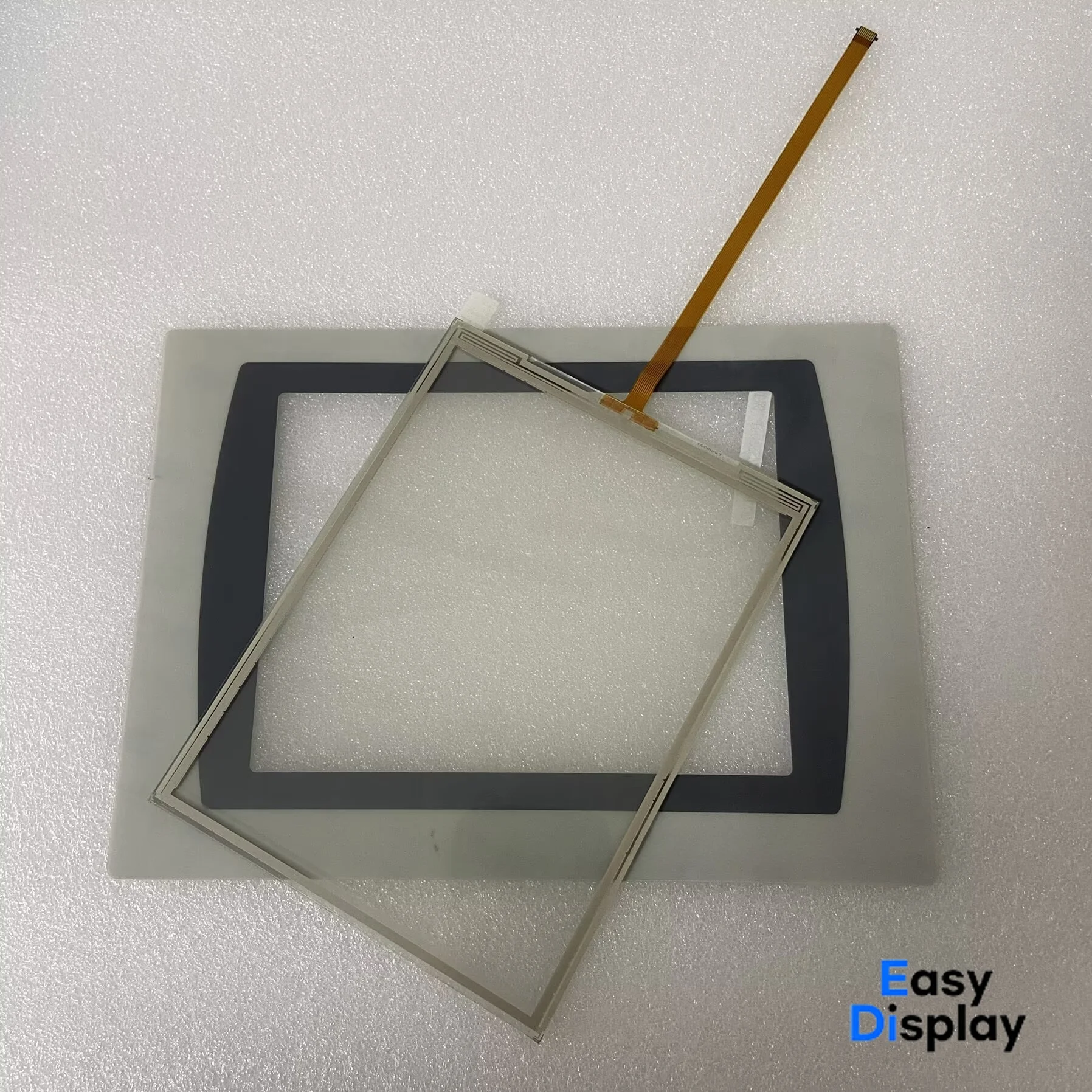 Touch Screen Panel Glass Panel For View Plus 7 2711P-T7C22D9P + Overlay Film