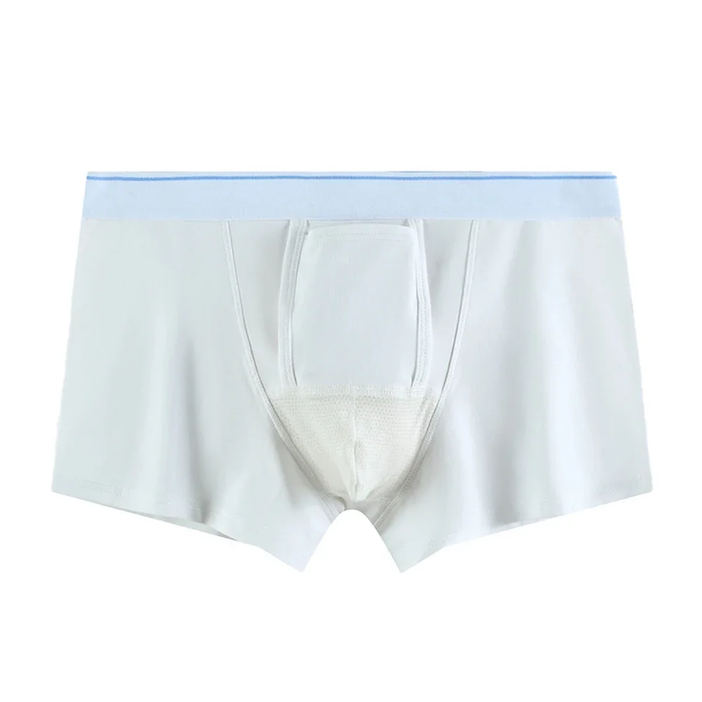 

Boxer Brief Men Underwear Low Waist M-3XL Panties Pink Pouch Sexy Shorts Soft Underwear White 1pcs Black Cotton