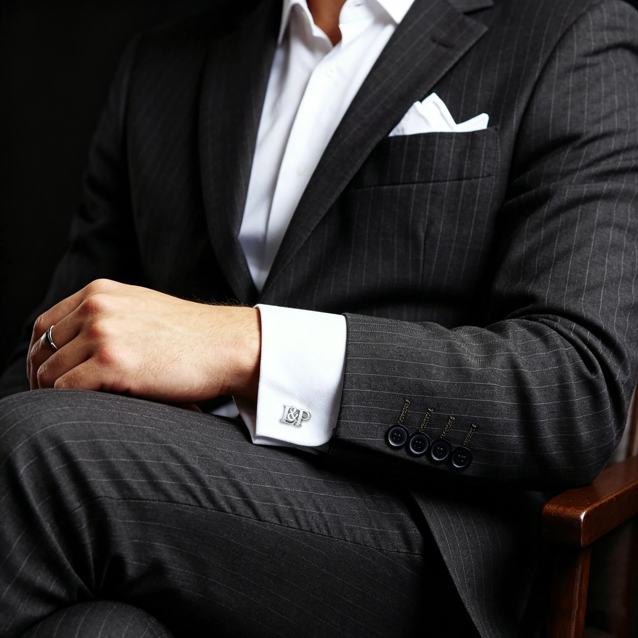 Custom Initial Cufflinks Personalized Letters Cufflink Man Shirt Groom Wedding Cufflinks For Men Stainless Steel Jewelry New In