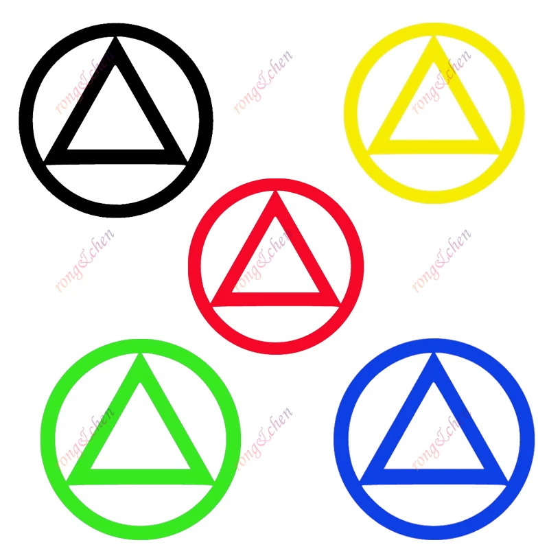 

Alcoholics Anonymous Car Sticker - Show Your Support and Spread for Car Motorcycle Helmet Laptop Trunk Body Car Window PVC Decal