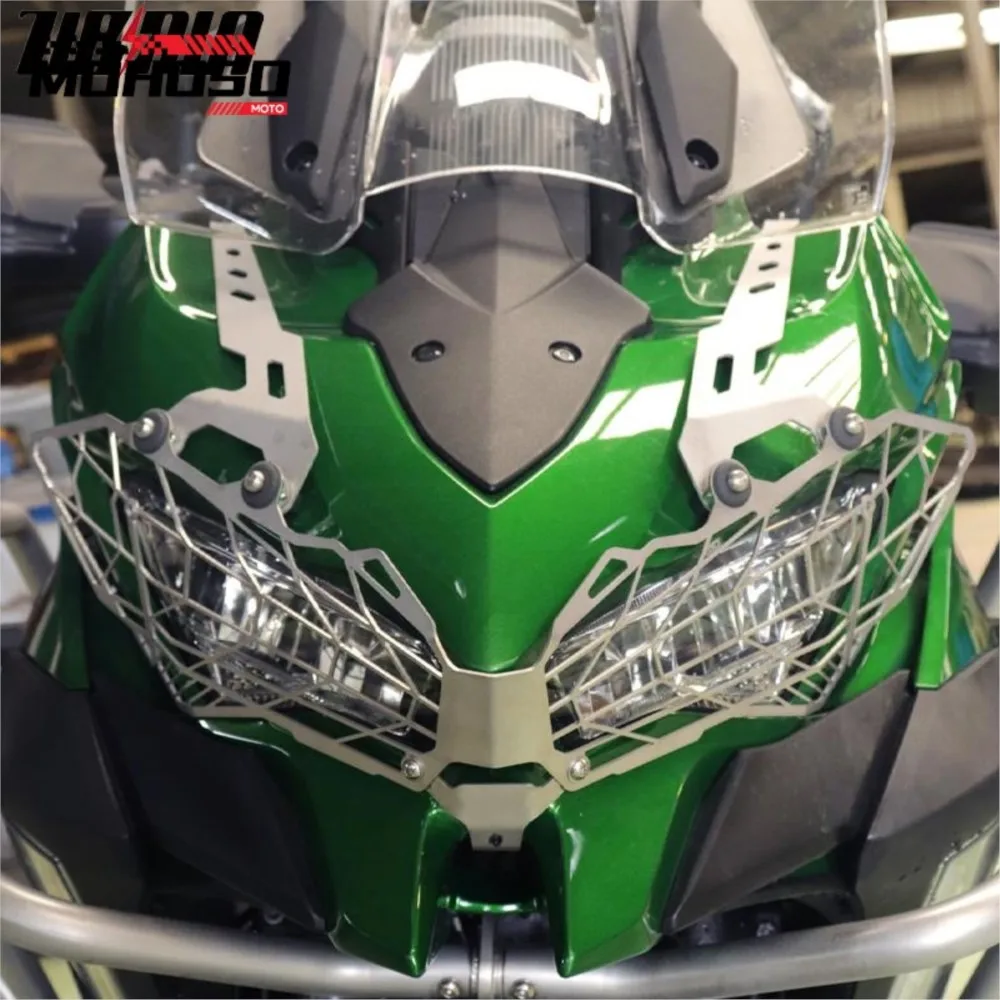 Headlamp Headlight Guard Protector Grill Cover For KAWASAKI Versys 1000 VERSYS1000 KLE1000 2019 2020 2021 2022 2023 Accessories