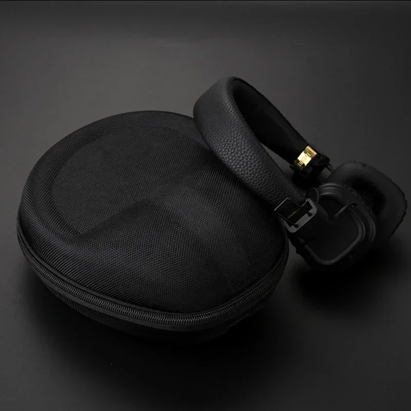 EVA Headphone Hard Case  Shockproof Portable Zipper Bag