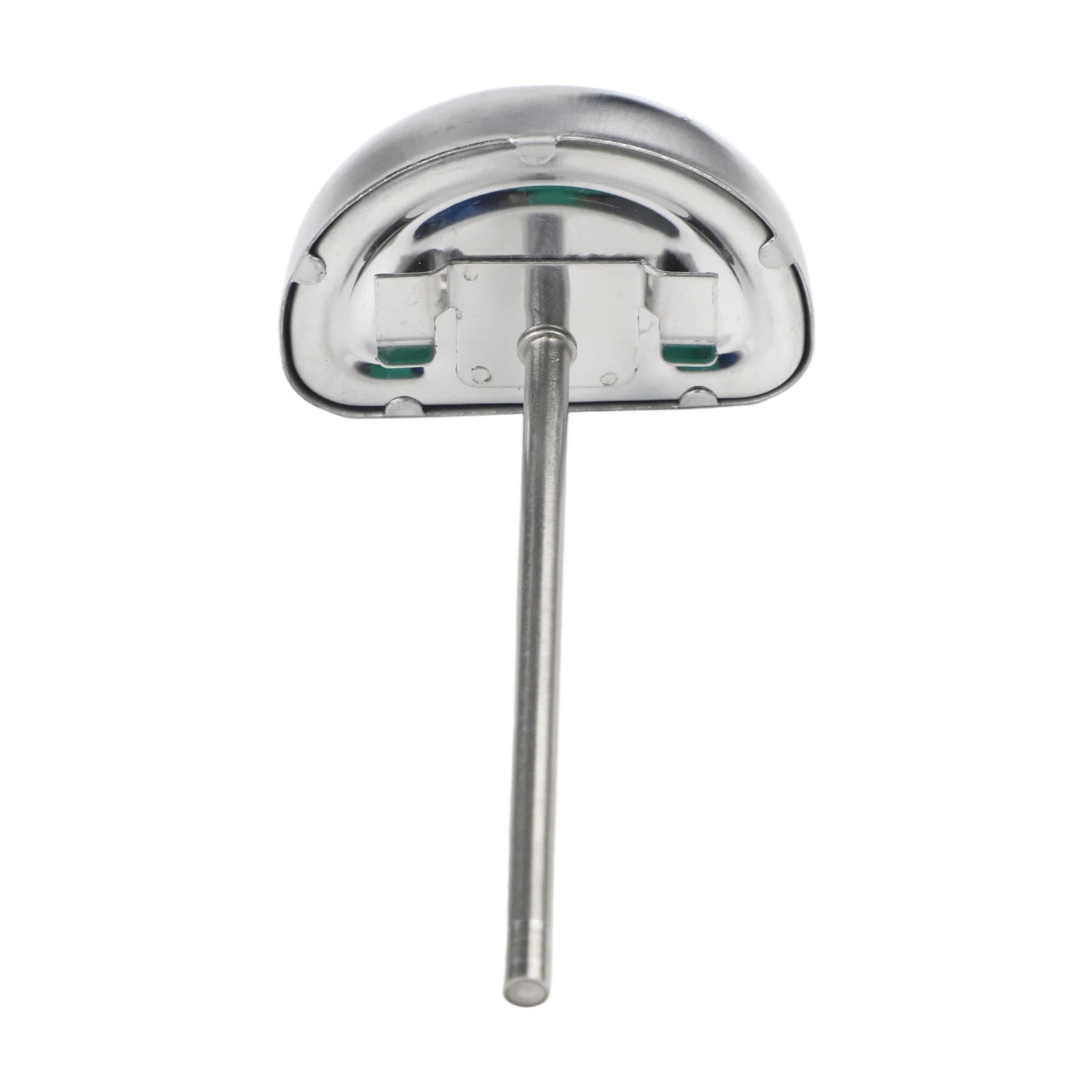 Stainless Steel Bimetallic Thermometer for Barbecue Oven Use Featuring Dual Scale Large Clear Dial for Cooking