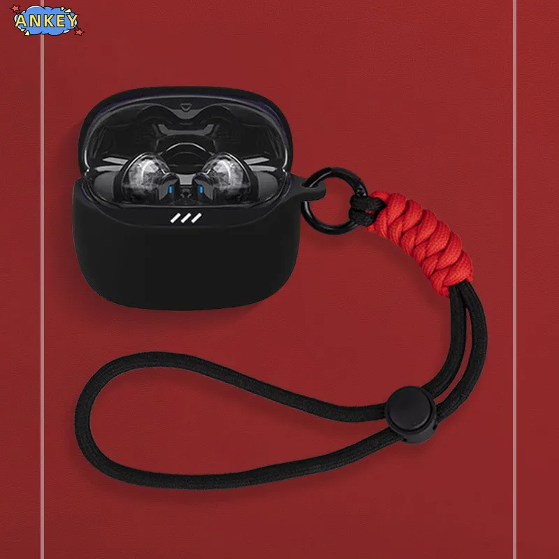 for JBL Tune Beam 2 Case Protective Nylon Lanyard Soft Cover JBL TuneBeam2 Shells Sleeve Hand Rope Strap Accessories