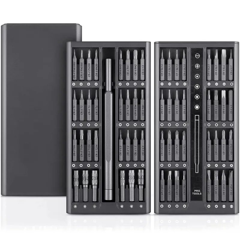 63 في 1 طقم مفك برغي فيليبس توركس مفك مسامير مغناطيسي بت مجموعة أدوات إصلاح المهنية لكاميرا ساعة آيفون #2