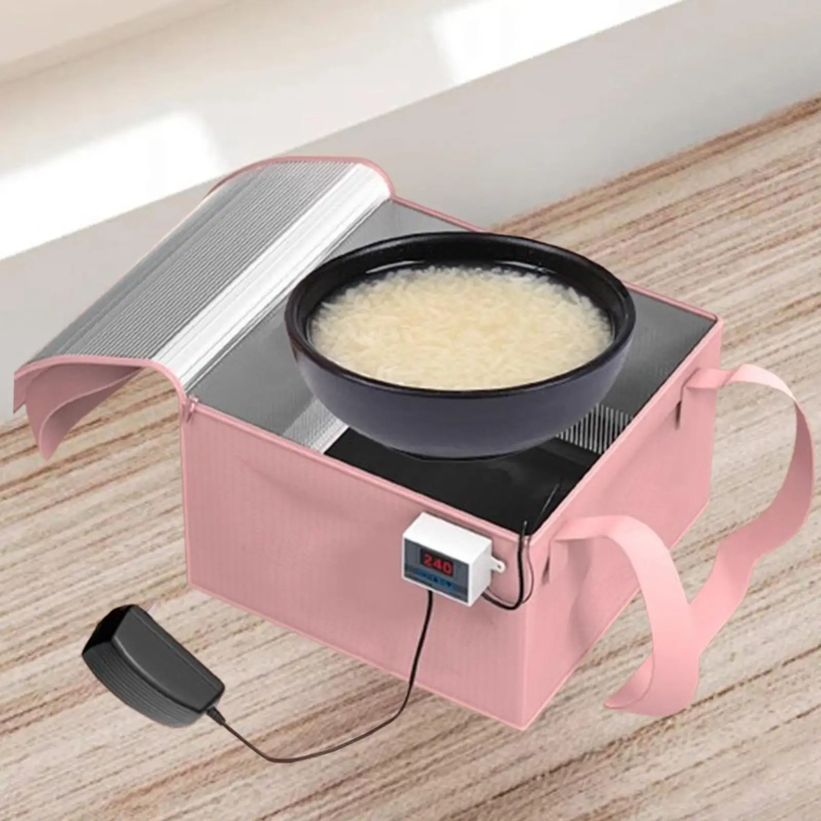 Bread Warming Box Temperature Control Fermenting Bag Fermentation Equipment for Making Bread Yogurt Natto US Plug