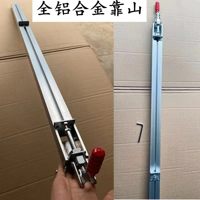 Woodworking Saw Table Backing Ruler Aluminum Alloy Precision Push Table Saw Caliper Positioner