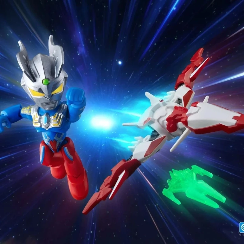 BLOKEES Heroes Station Blind Box Super Building Block Model do Składania Figurka Ultraman Zabawki dla Dzieci Prezent Urodzinowy Dekoracja na Biurko