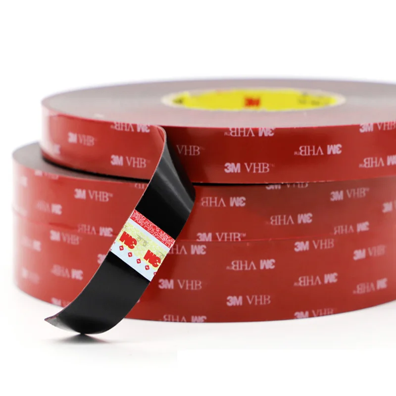 3M 5915 Double-Sided Tape Strong Non-Trace VHB High Viscosity High Temp Resistant Black Automotive 3M Tape