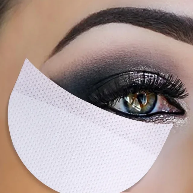 20/30/50 sztuk rzęsy izoluj plastry do usuwania rzęs makijaż oczu szablony jednorazowe naklejki na cienie do powiek Eyeliner Shield szczepione