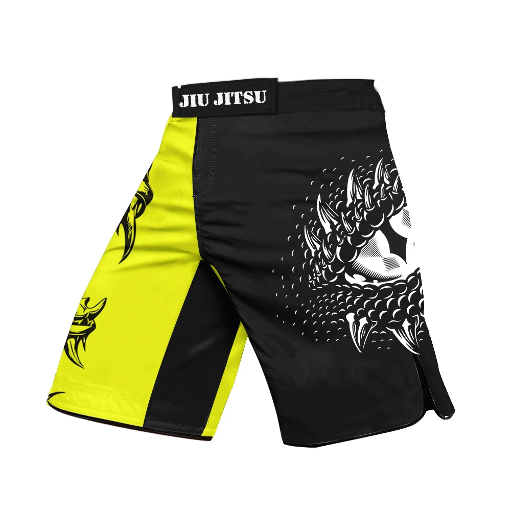 Customized Men's MMA Shorts Martial Arts Wrestling Grab Pants BJJ Muay Thai Boxing Kickboxing Fighting Training Shorts
