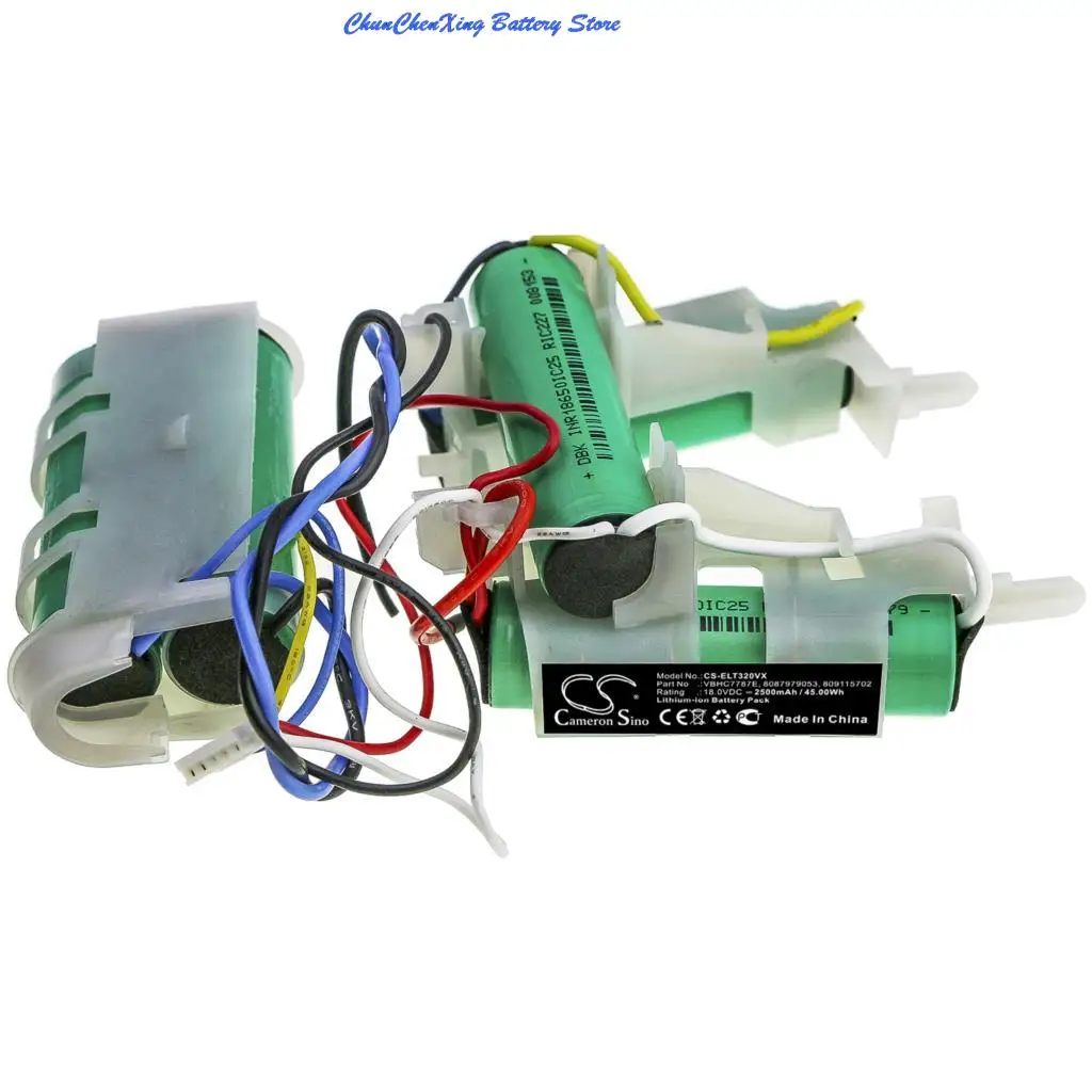 Bateria Cameron Sino para aspirador Plus, 1500mAh, 2500mAh, ZB3011,ZB 3012,ZB3012,ZB 3013,ZB3013,ZB3010,ZB3011,ZB3020S