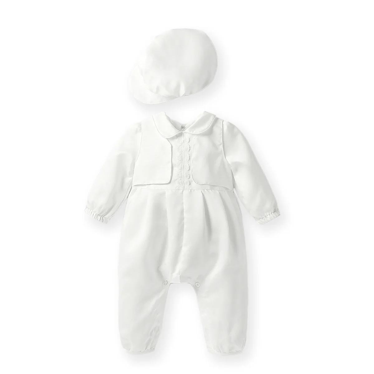 

Thanksgiving Infant Baby Clothing Set Romper with Hat 100 Cotton Boy Clothes Baptism Baby Boy Clothes