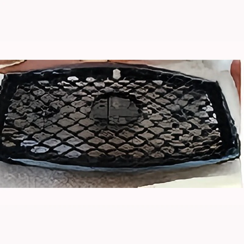 

The high-end version of the 2018-2019 for Infiniti Q50 grille with black mesh core and carbon pattern frame OE 62310-6HH0C
